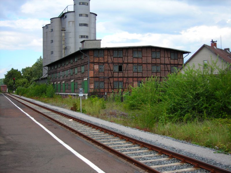 Gterschuppen im Bahnhof Northeim (sommer2007)