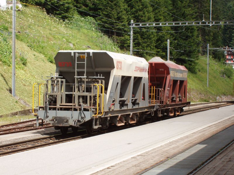 Gterwagen in Arosa