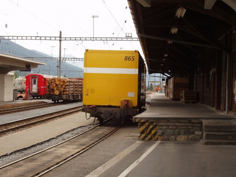 Gterwagen in Davos-Platz
