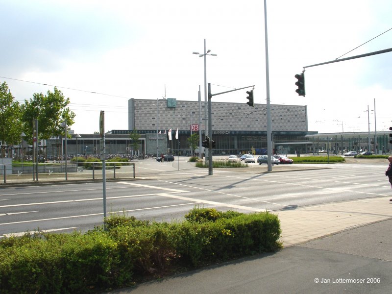 Hauptbahnhof Braunschweig am 7.09.06.