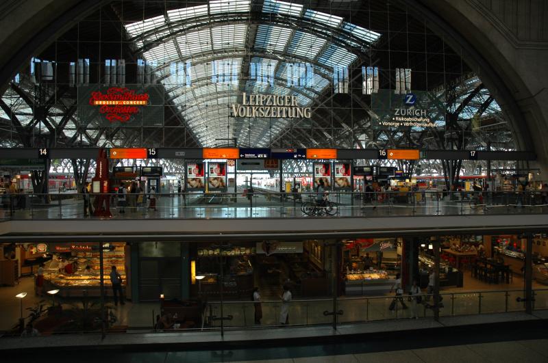 Hauptbahnhof Leipzig; 18.06.2005