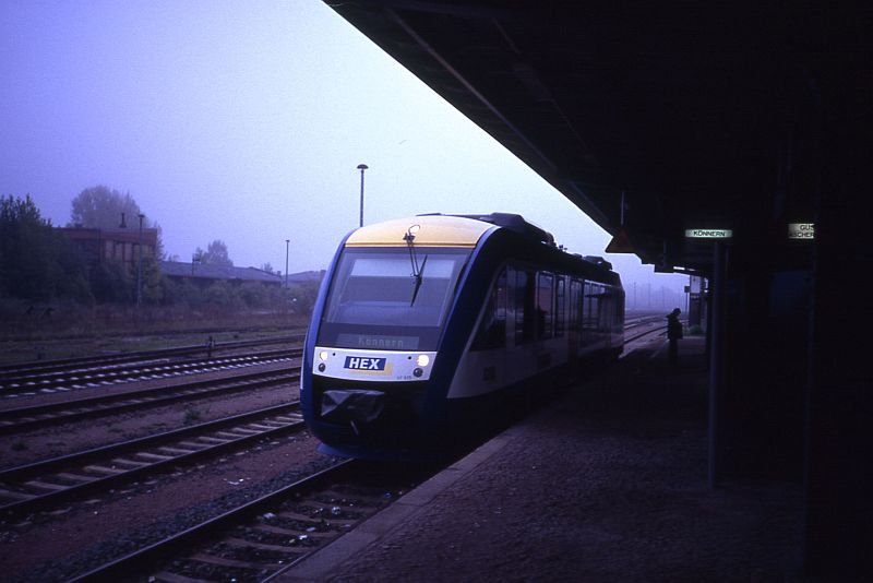 HEX, Bahnhof Bernburg.(06.10.2007)