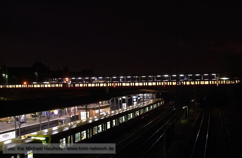 Hochbetrieb im S-Bahnknoten Ostkreuz in Berlin.