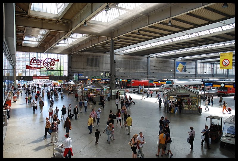 Impressionen Im Bahnhof Mnchen-Hbf.28.07.07