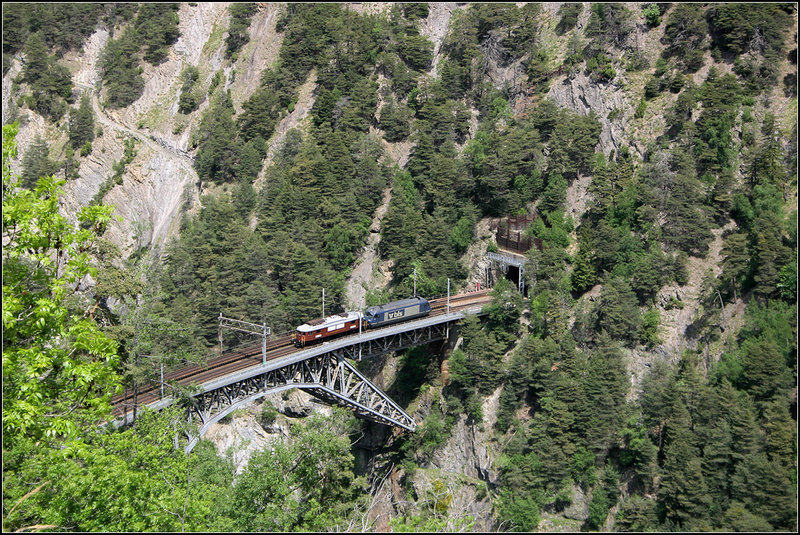 BLS BernLötschbergSimplonBahn Fotos Schweiz