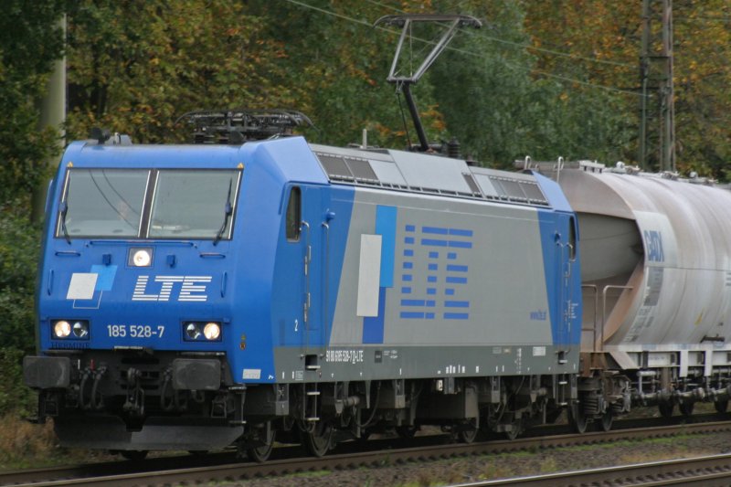 LTE 185 528-7  Hermine durchfhrt am 3.10.09 Ratingen-Lintorf