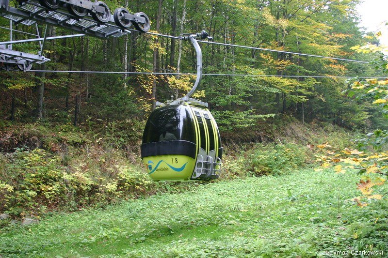 Luftseilbahn Szyndzienia, am 15.10.2006