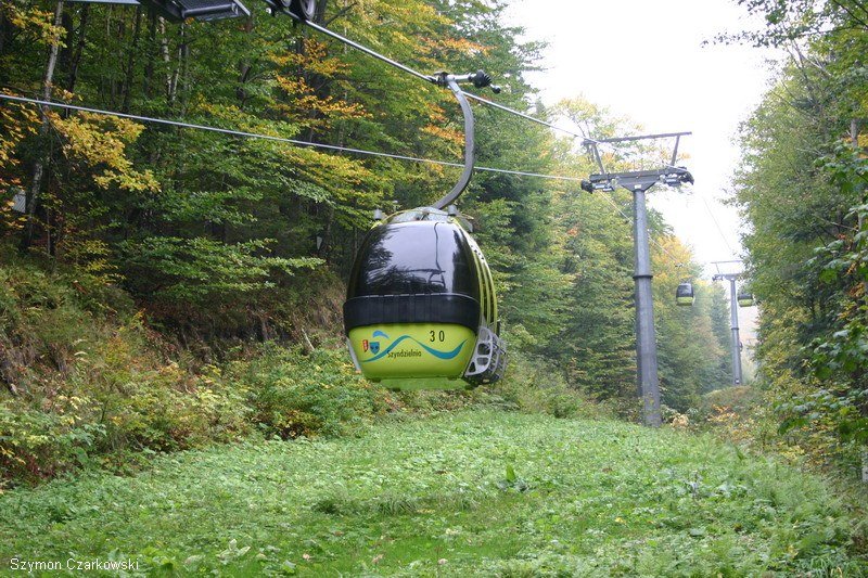 Luftseilbahn Szyndzienia, am 15.10.2006