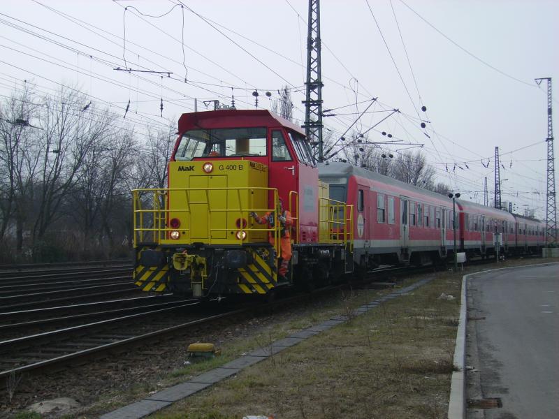 Mak G400b in Ludwigshafen.