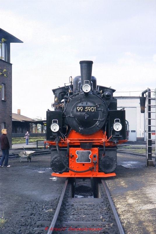 Malletlok 99 5901.
HSB Wernigerode-Westerntor
04.05.2003 