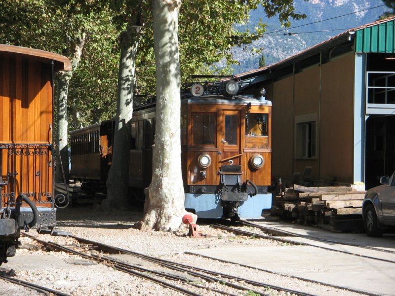 Mallorca,Bahnhof Soller,06.11.06.