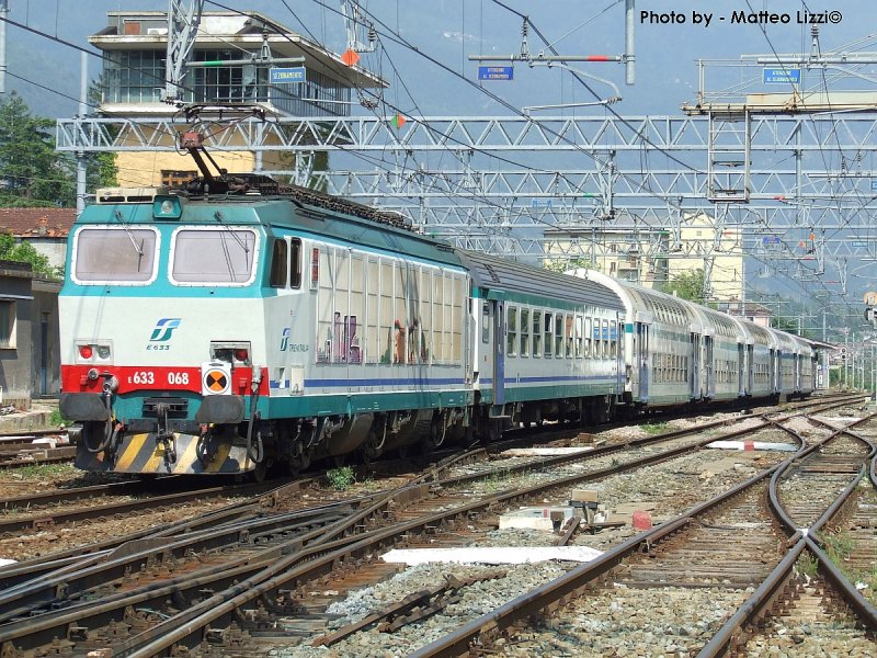 Mit eine Regionalzuge Bardonecchia-Torino