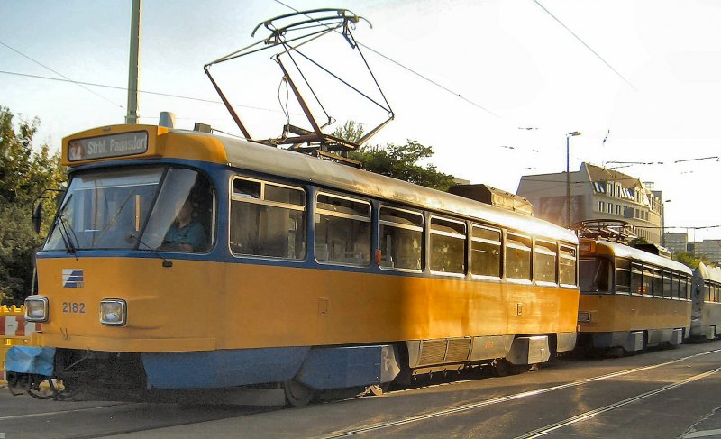 Modernisierter TATRA-Zug in Leipzig, 2006