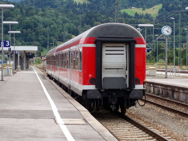 Nahverkehrswagen in Garmisch-Partenkirchen. 17.08.07