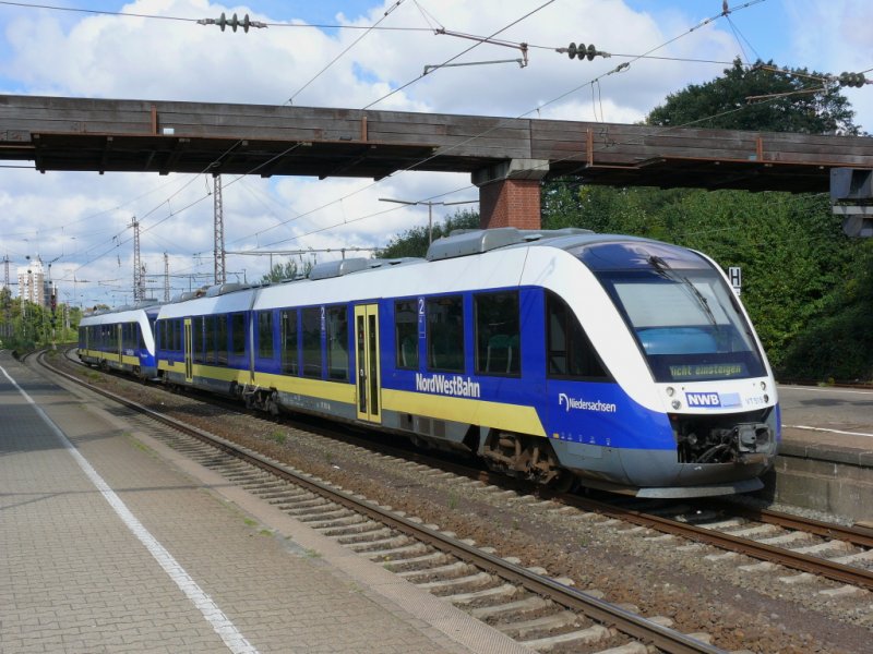 Nordwestbahn in Osnabrck am 14.9.2008