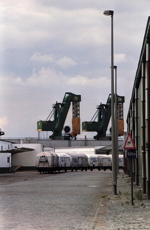 Obstterminal, Banaanweg Antwerpen 11-06-1994.