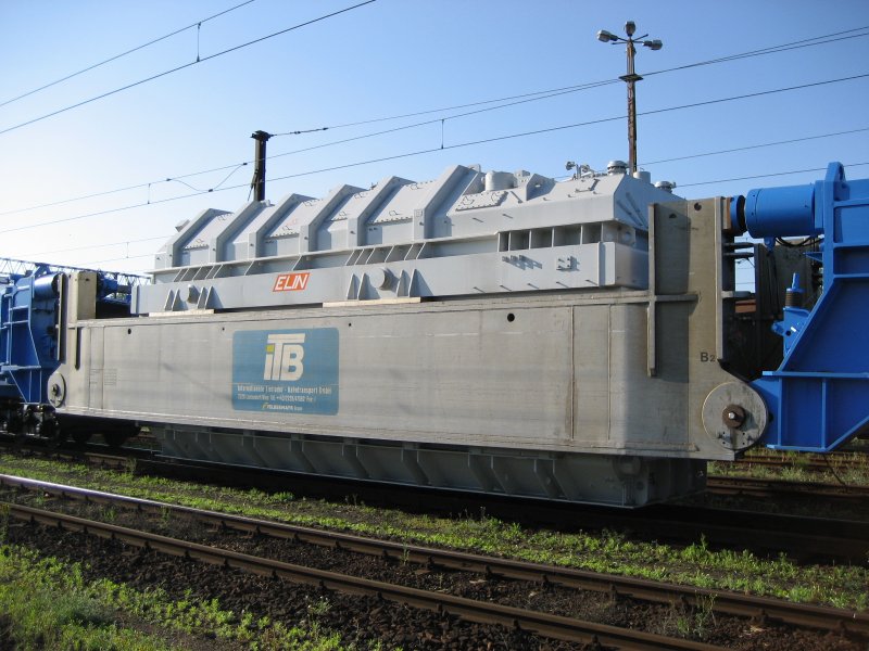 sterreichischer Tragschnabelwagen in Polen.