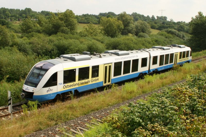 Ostseelandverkehr vom Ablaufberg in Schwerin