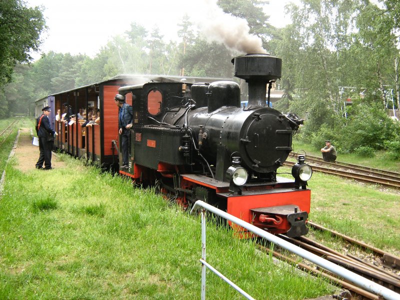 Parkeisenbahn Berlin, Dampfbetrieb 2007