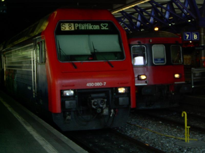 Re 450 in Winterthur S8 