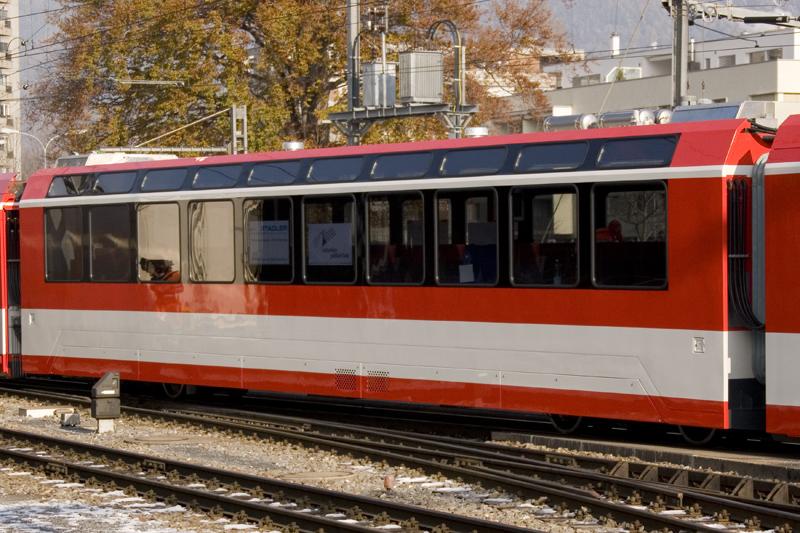 RhB Stadler-Versuchszug-Mittelwagen
24.11.05 Landquart