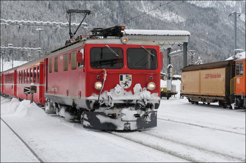 rhb in zernez. winter 2009