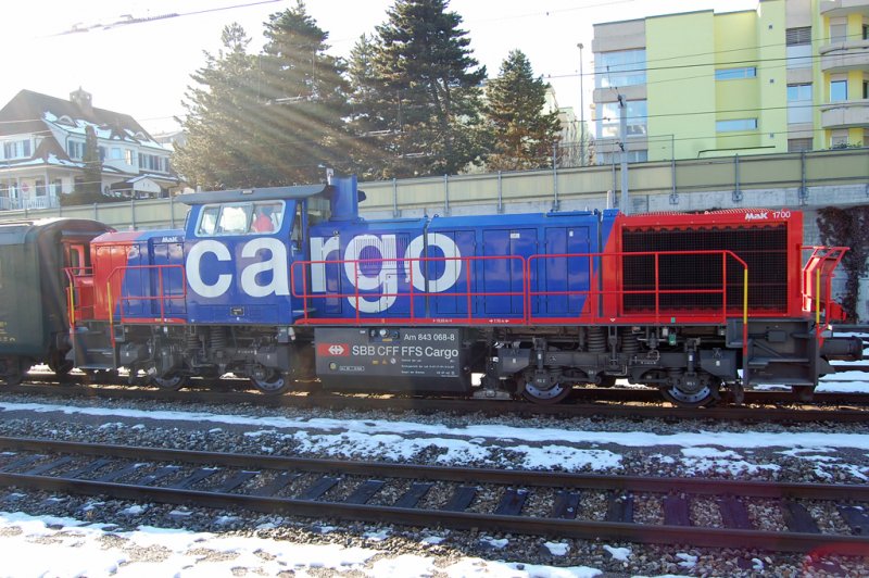 SBB Cargo in Spiez