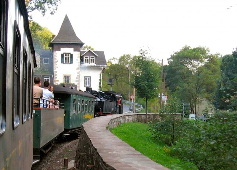 Schmalspurzug nach Moritzburg, 2005