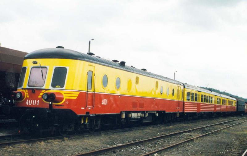 SNCB 4001 in Mariembourg 28-9-1999