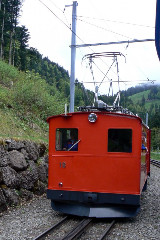 Sonderzug auf der Rigi Bahn