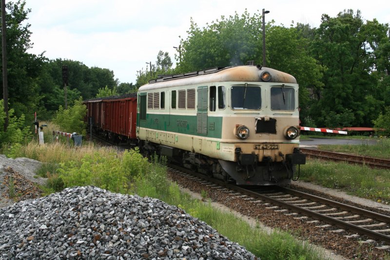 ST43-223 in Guben am 16.06.07