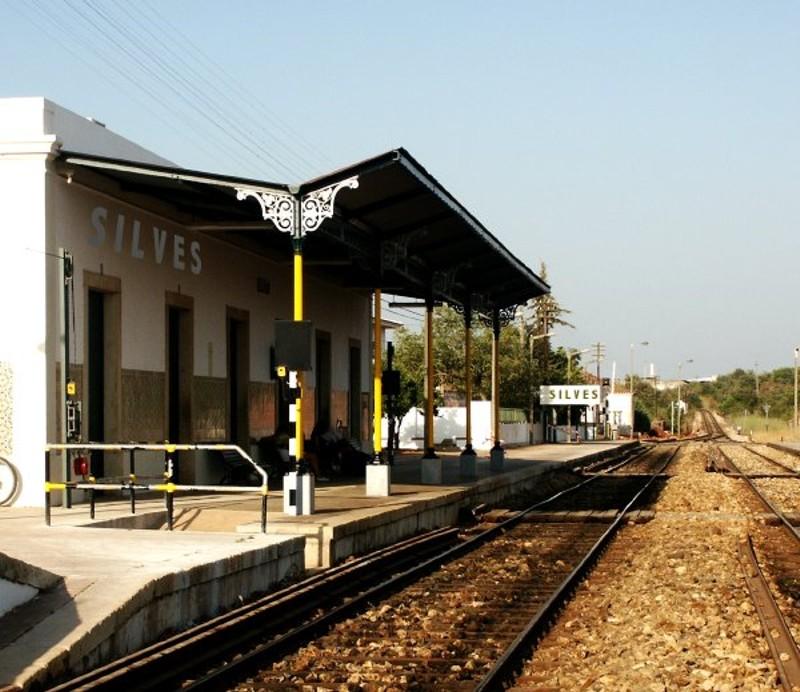 Station Silves an der Sdkste