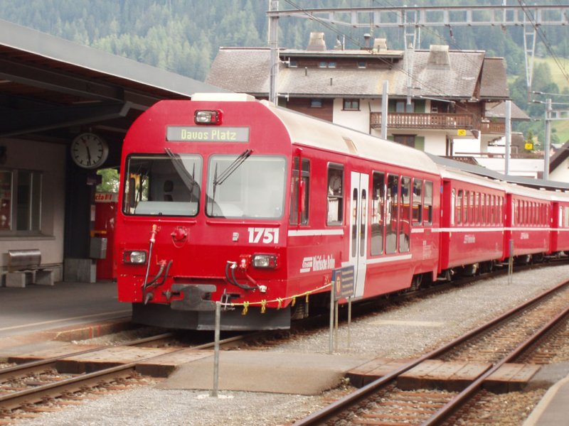 Steuerwagen 1751 in Klosters-Platz.