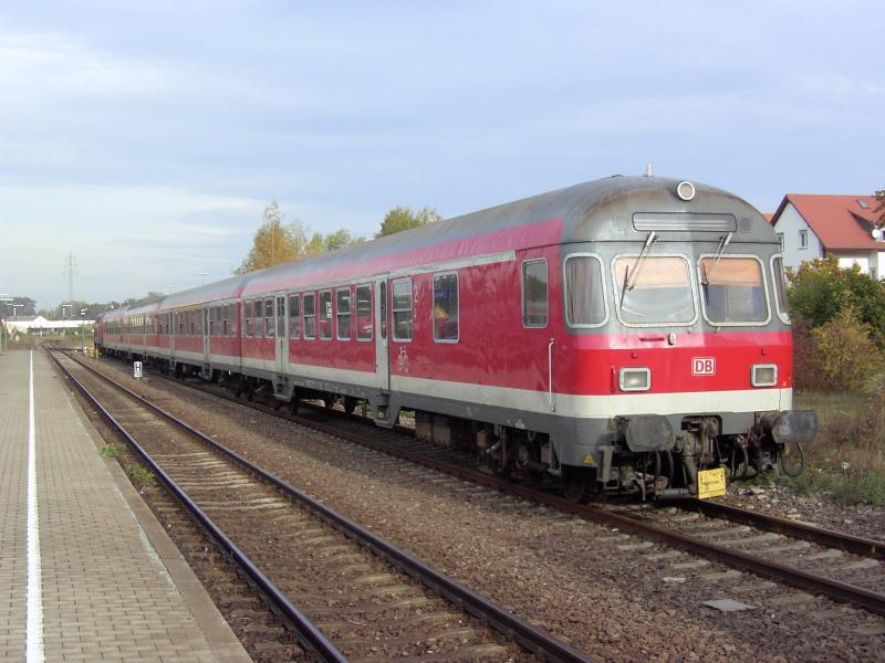 Steuerwagen im Jahr 2005 in Germersheim.