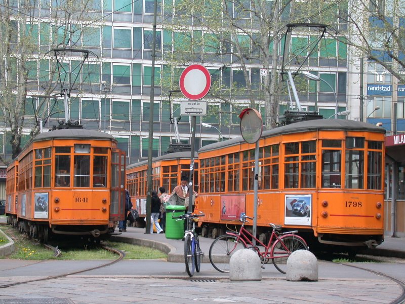 Strassenbahn Milano (13.04.2004)