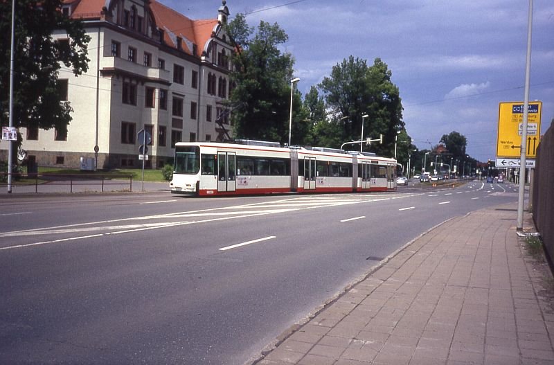 Straenbahn Zwickau, an der Brauerei 