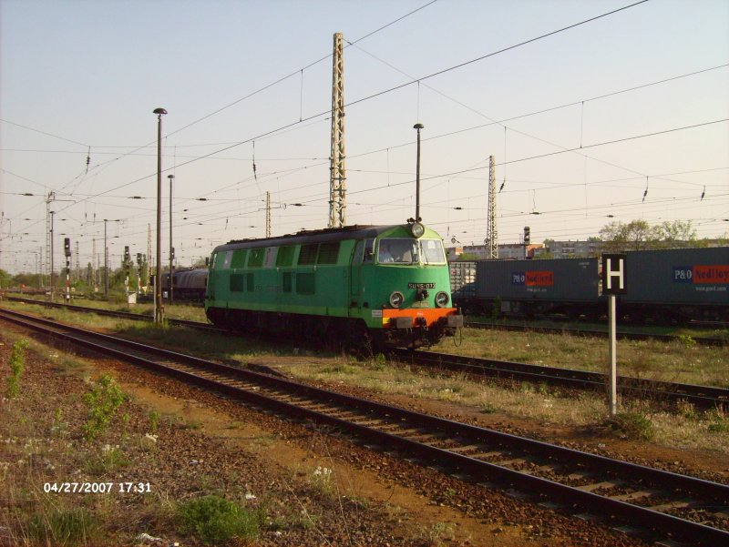 SU45 -073 rangiert in Frankfurt/Oder