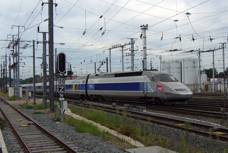 TGV 578 in Strasbourg am 21.August 2007