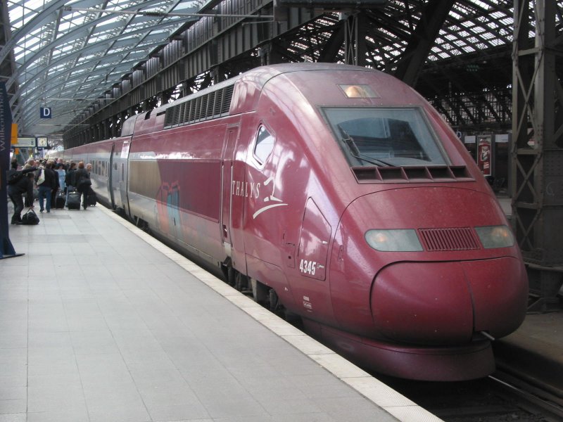 Thalys im Klner Hauptbahnhof