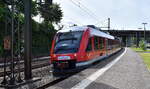 DB Regio AG, Fahrzeugnutzer: Region Nord - Regionalbahn Schleswig-Holstein mit '648 348', Name: 'Ratzeburg' (NVR: '95 80 0648 348-0 D-DB') + '648 850' (NVR: '95 80 0648 850-5 D-DB') auf Dienstfahrt am 27.05.24 Durchfahrt Bahnhof Hamburg-Harburg.