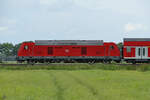 Die Diesellokomotive 245 005 ...  Christian Bremer 28.06.2024