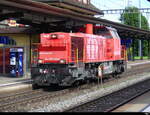 SBB - Am 843 026-6 im Bhf. Ostermundigen am 2024.07.23