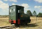 Australien / Bild ab Dia - Feldbahn Diesellok Nr.4 im Rail Transport Museum in Bassendean bei Perth in November 1984