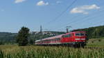 RB Stuttgart - Süßen ...  Br111 Fan 16.08.2018