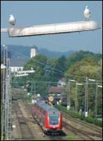 (Bilderserie vom Bb.de-Treff am 30.August 2008.) Auch die Vgel haben Interesse am Bahnbilder.de-Treff gehabt.