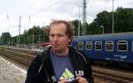 2. Bahnbildertreffen Berlin - 11.07.2009 - Nicht das Rolf sich noch beschwert, von ihm gbe es keine Fotos :-)