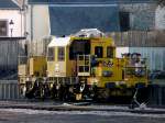 Diese Gleisbearbeitungsmaschine habe ich im Bahnhof von Libramont fotografiert, wo sie auf einem Nebengleis abgestellt war.  10.02.08