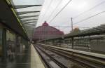 Bahnsteig 1 und 2 in Antwerpen Centraal; 23.11.2011