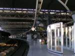 Einer der Thalys/TGV Bahnsteige im Bahnhof Bruxelles Midi.