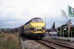 Mariembourg 10.03.1998
SNCB 6298 fhrt mit einem Personenzug nach Couvin aus.